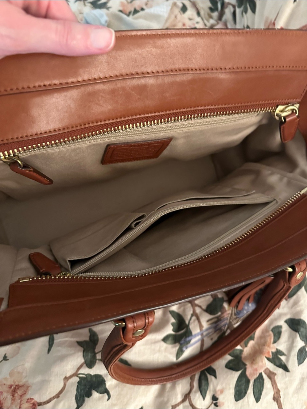 Coach Legacy Candace Carry All Chestnut Brown - Picture 12 of 15